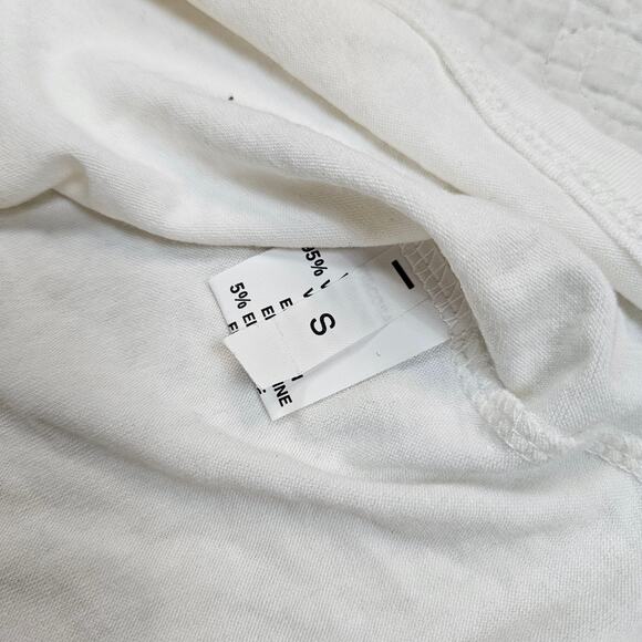 NWT Euro Cami Top Tank White Rhinestone McBling Pikkanto - Small - Picture 4 of 8